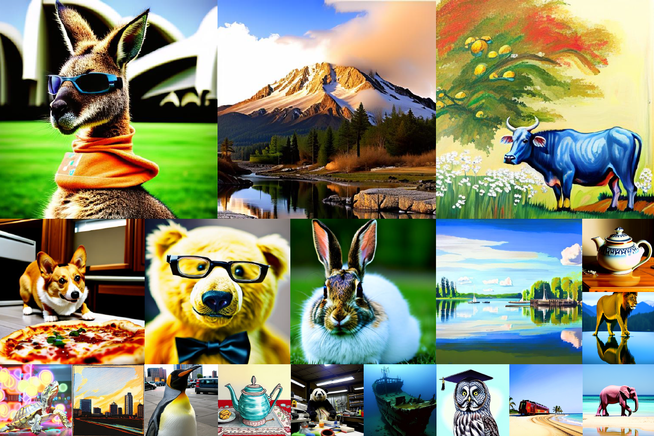 How far can we go with ImageNet for Text-to-Image generation?