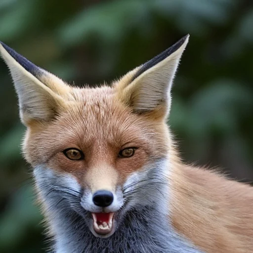Generated sample: fox